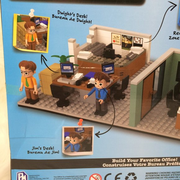 The Office Dunder Mifflin Scranton Branch Buildable Construction Set - Picture 5 of 6